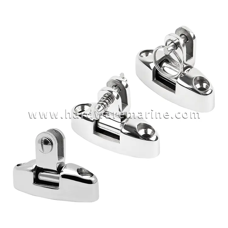 316 Acciaio inossidabile in acciaio inossidabile a 180 gradi Bimini Top Sket Giwivel Deck cerniera