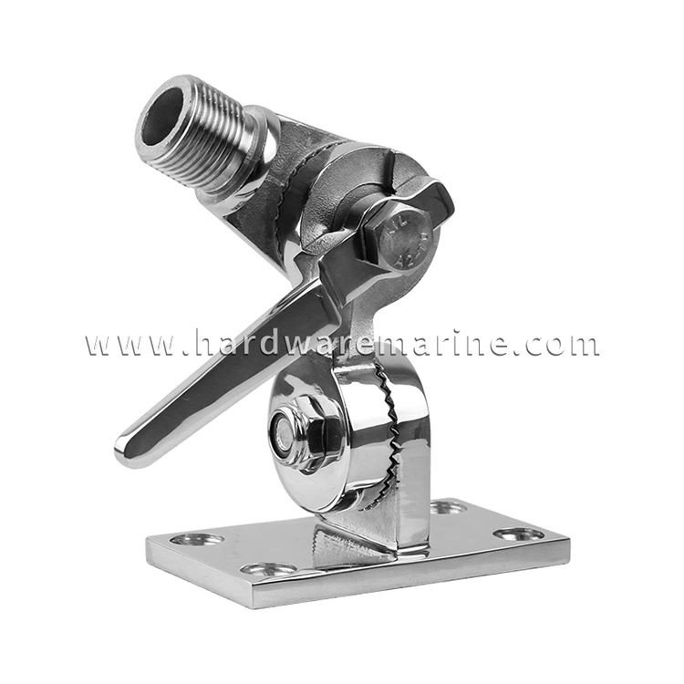 316 Base antenna regolabile in acciaio inossidabile