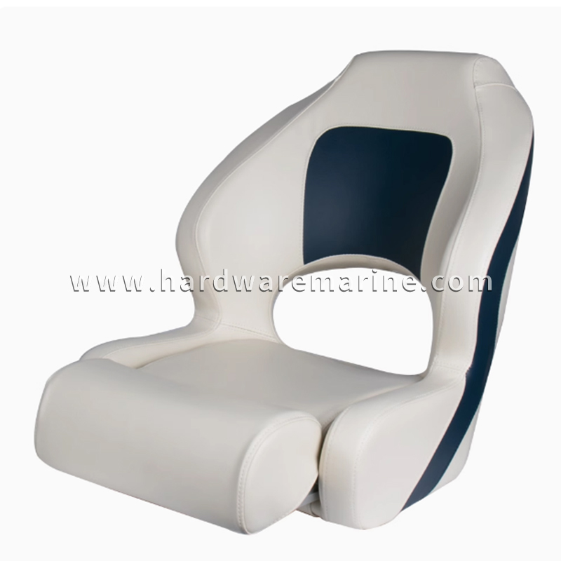 Sedile marino deluxe ribaltabile (beige e blu)