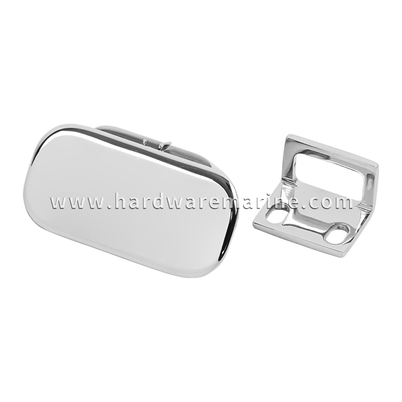 Chiusura per portello a filo 79×40 mm SS 316