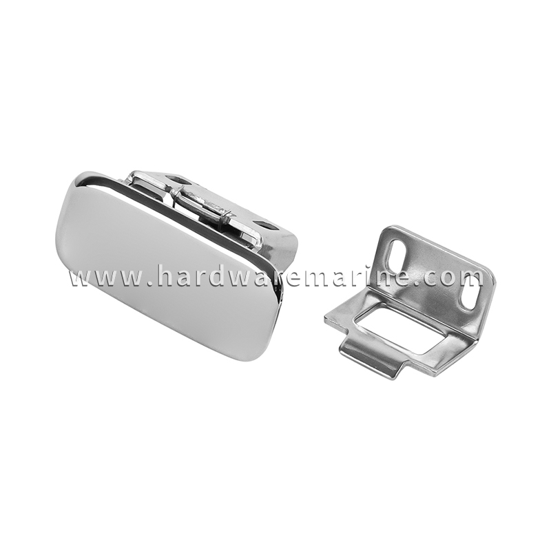 Chiusura per portello a filo 80×36mm SS 316