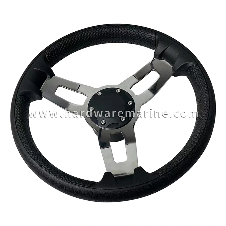 Sterzo a 3 razze marine inossidabile