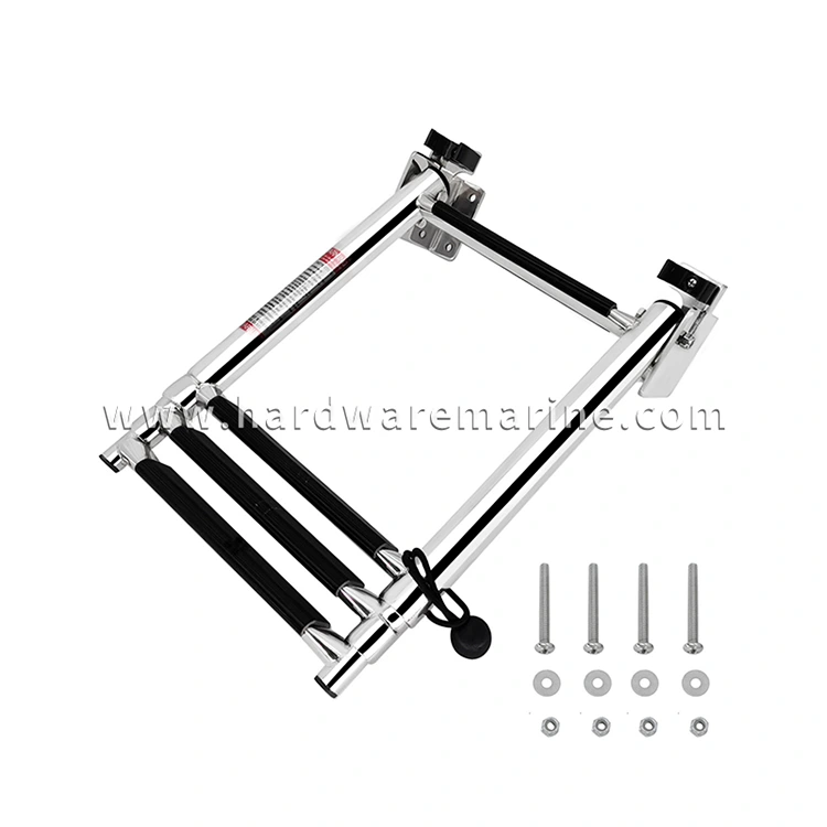 Scala della barca telescoping autolessante in acciaio inossidabile